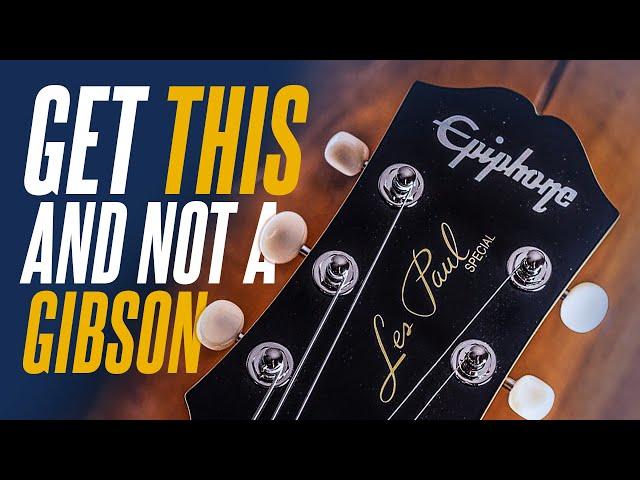 Why I Bought An EPIPHONE Les Paul And NOT A Gibson (an open letter to Gibson and other brands)