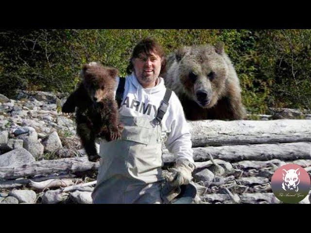 The Man Saved a Bear Cub, then Her Mom Did Something Unbelievable