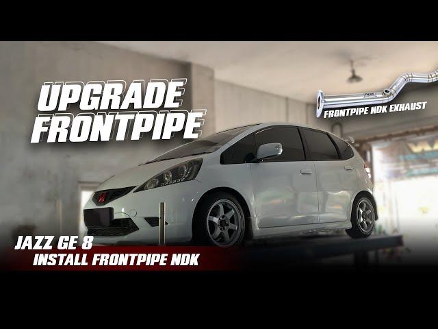 UPGRADE FRONTPIPE !! JAZZ GE 8 UPGRADE FRONTPIPE BIAR SUARA DAN PERFORMANYA MAKIN ASIK !!