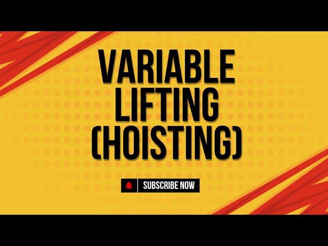 Why variable Lifting (Hoisting) Can Wreck Your Code: Real Examples Explained!