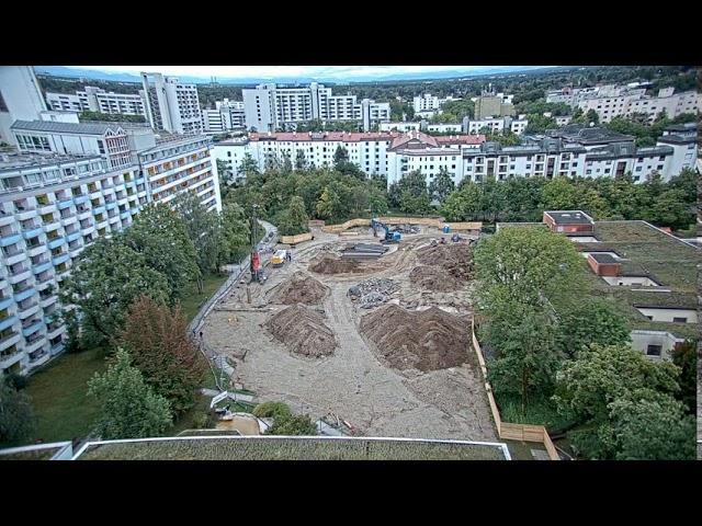 Auf dem Campus der Augustinum Gruppe entsteht ein Wohngebäude - Verfolgen Sie den Baufortschritt