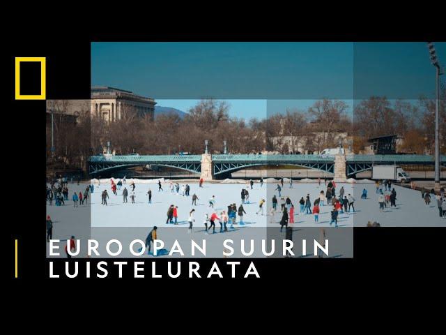 Euroopan suurin luistelurata Budapestissä I Eurooppa ylhäältä päin I National Geographic Suomi