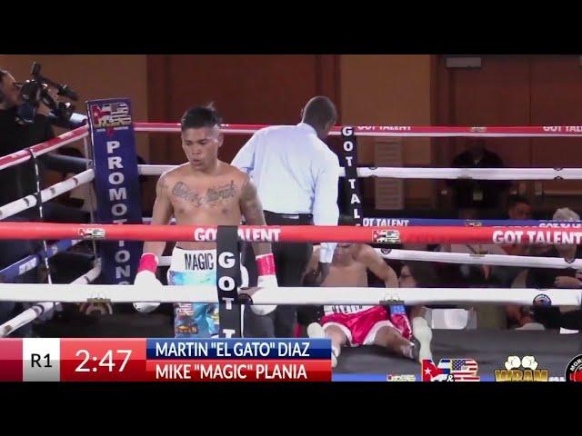 Magic Mike Plania Vs Martin El Gato Diaz Full Fight | M&R Boxing Promotion