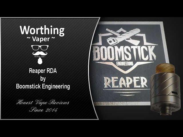 Reaper 18mm RDA Designed by Boomstick Engineering Italy