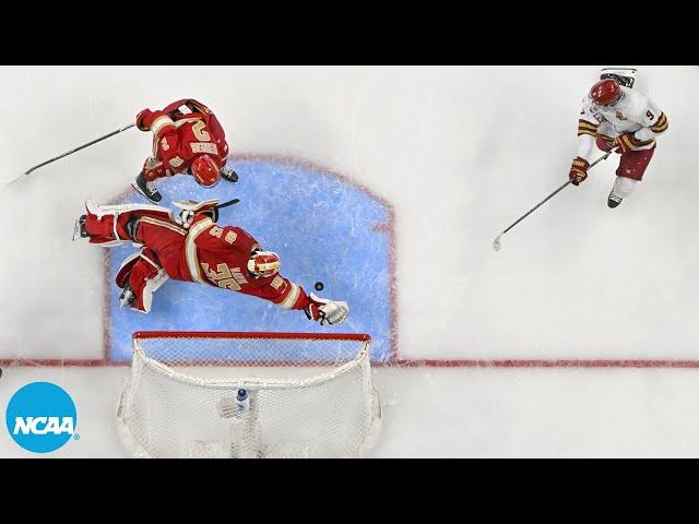 Save after miraculous save | Denver goalie Matt Davis | 2024 Men’s Frozen Four