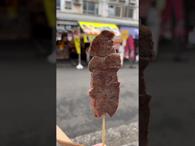 This Wagyu Skewer Looks So Good (Japan Tsukiji Fish Market)