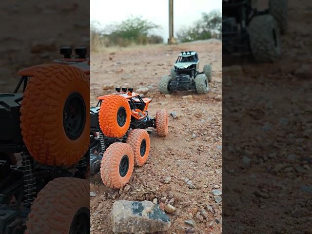 RC Rock Crawler 8x4 Vs 4x4 | Remote Control Toys | Push Back | #shorts #toys #car