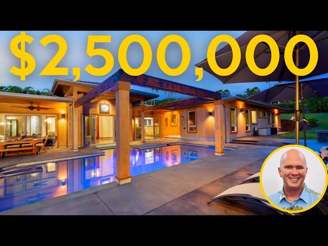 HAWAII Backyard Paradise with an AMAZING Interior $2,500,000 Hawaii Real Estate