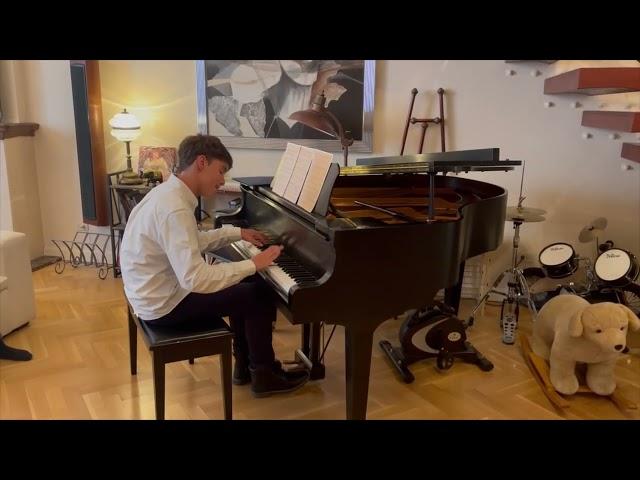 Etude Hermann Berens for Charleston International Music Competition