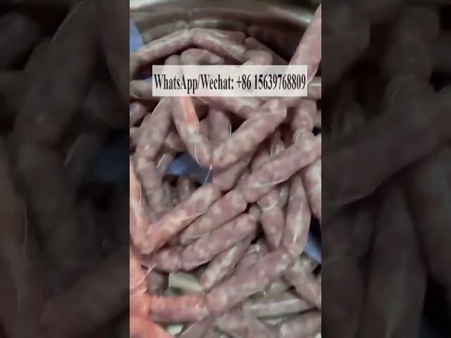 sausage tying machine sausage binding machine chorizo linking machine sausage knot machine