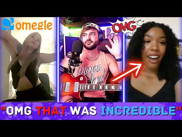 She Let Me Sing ANY SONG I Wanted!! (Omegle Singing Reactions)