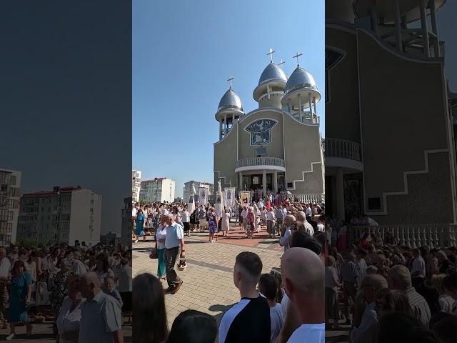 Трускавець. Церква Іллі. Cвято Преображення Господнього – Яблучний Спас!