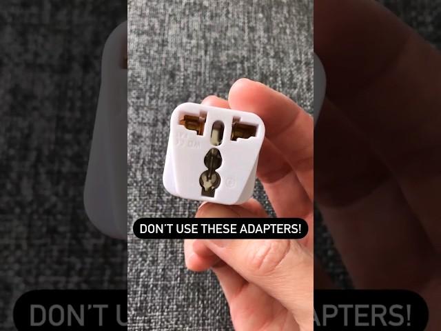 International Power Adapters | #travel #technology #shorts