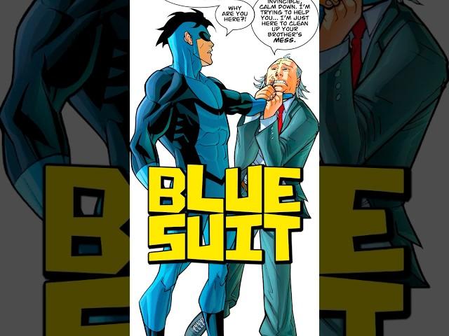 Invincible’s New BLUE SUIT Explained | Invincible Season 2 #invincible #shorts #comics