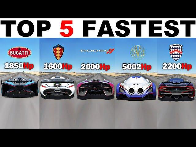 Assetto Corsa - Koenigsegg Jesko, Bugatti Bolide, Dodge Srt Tomahawk, SSC Tuatara, Devel Sixteen