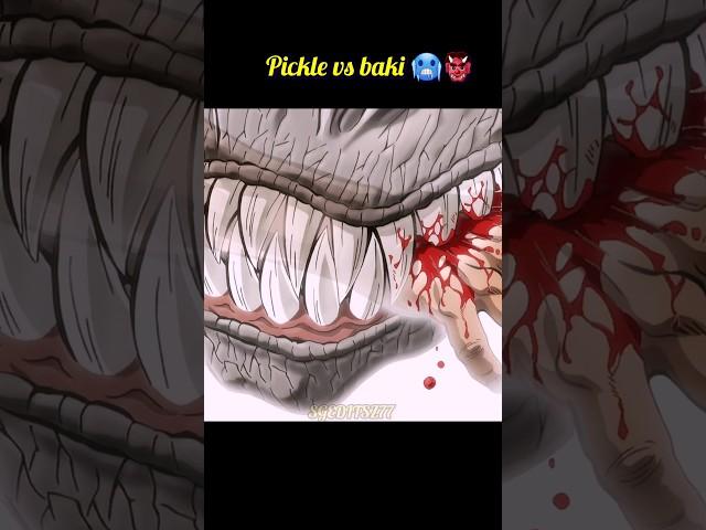 pickle vs baki  | baki hanma  #shorts #ytshorts #short #anime @Vanzs001