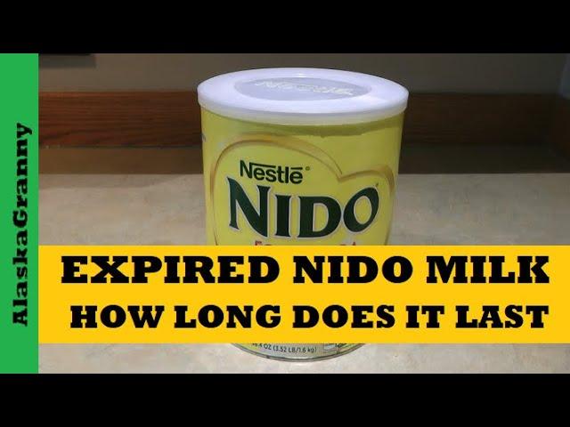 Expired Milk...How Long Does Nido Fortificada Powdered Milk Last