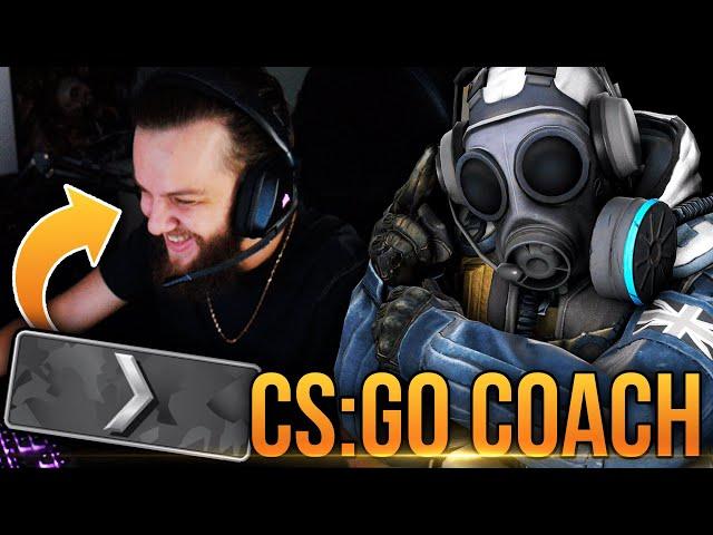 CONTRATÉ A UN COACH Y FINGÍ SER UN JUGADOR SILVER... | CS:GO