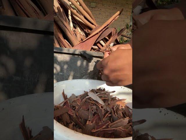 Making mulch ASMR