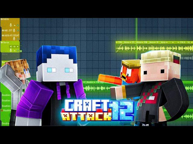 Filow macht CRAFTATTACK SONG mit Trymacs, TheJocraft, BastiGHG, Schradin und co.