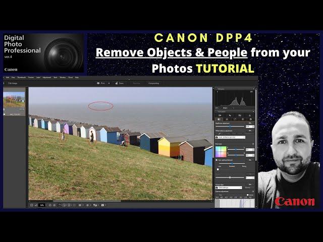 Remove Objects & People from your Photos | TUTORIAL |CANON Digital Photo Professional 4 | DPP4 |