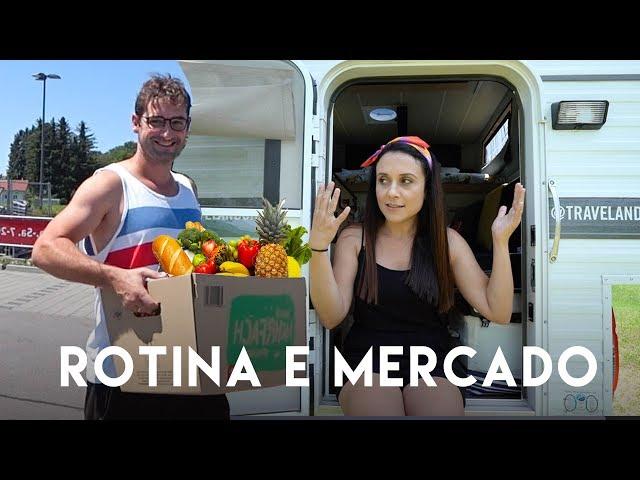 ROTINA DA MANHÃ e Compras no MERCADO NA ESLOVENIA | TRAVEL AND SHARE