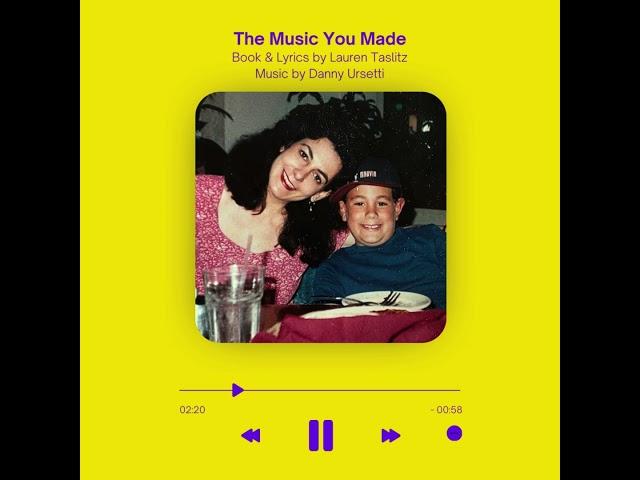 "The Music You Made" by Lauren Taslitz and Danny Ursetti - Out Now!
