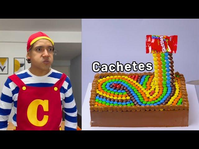 1 hora de los MEJORES Tiktoks de @Rubén Tuesta y CACHETES  // Storytime con pastel  Parte #57