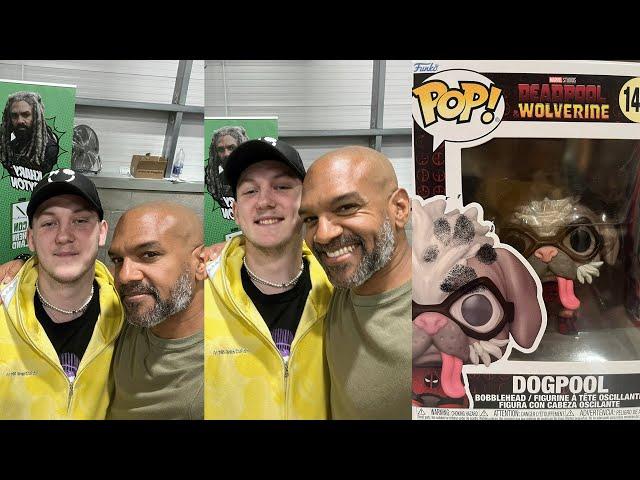 MEETING KHARY PAYTON, VALORIE CURRY, LAZ ALONSO, POLLYANNA MCINTOSH AND DOGPOOL AT COMIC CON!