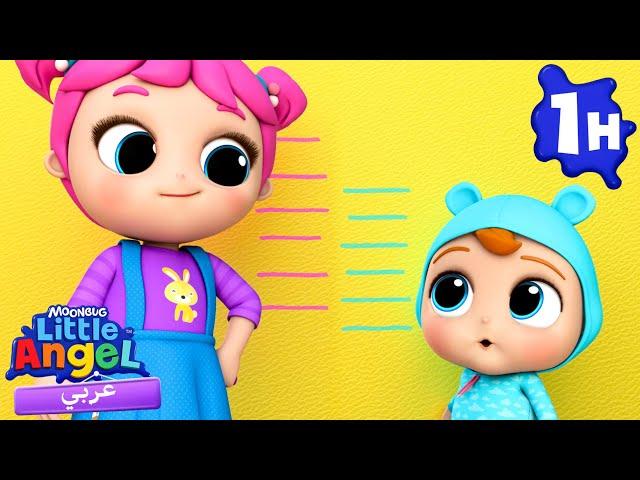 جاد الصغير أصبح كبير | أغاني تعليمية للأطفال باللغة العربية | Little Angel Arabic