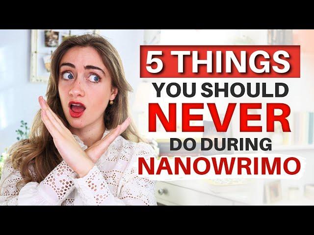 How to Have The WORST NaNoWriMo of Your Life