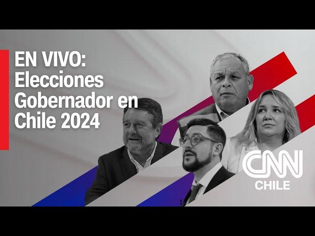 ELECCIONES 2024 | Transmisión especial EN VIVO: Segunda vuelta de gobernadores en Chile