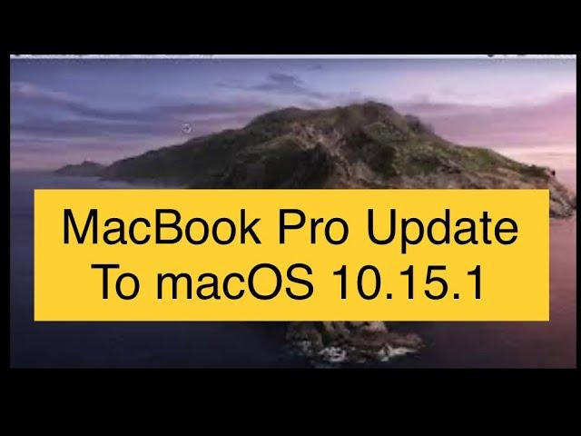 MacBook Pro Mid 2012 Update latest macOS  Catalina 10.15.2