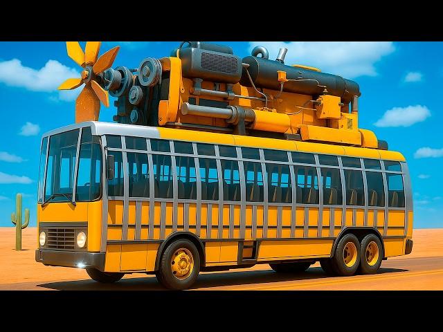 Я ПОСТРОИЛ БРОНИРОВАННЫЙ АВТОБУС В THE LONG DRIVE! ЭТО НЕОСТАНОВИМО!