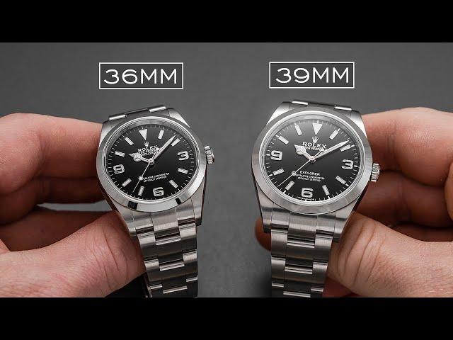 The NEW Rolex Explorer 36mm vs the Previous 39mm - Smaller But Better?