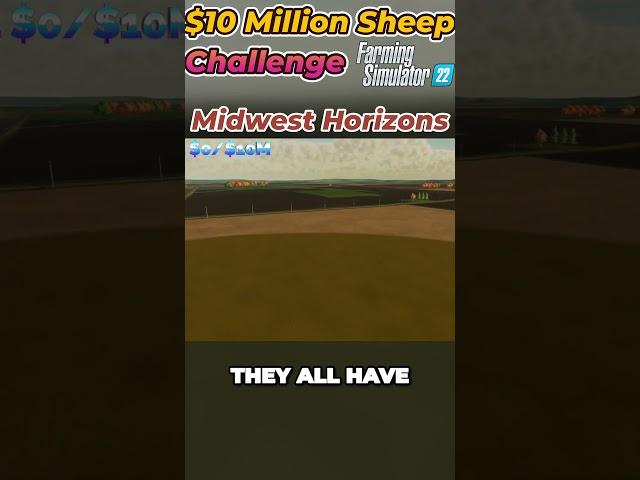 10 Million Dollars from Sheep? Lets do it! Midwest Horizon | Fs22 Farming Simulator 2.2 #fs22