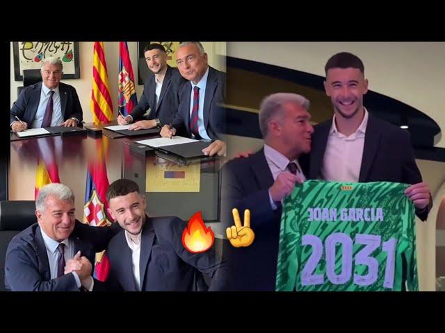 Nico Williams next , Barcelona wraps up Joan Garcia Signing 