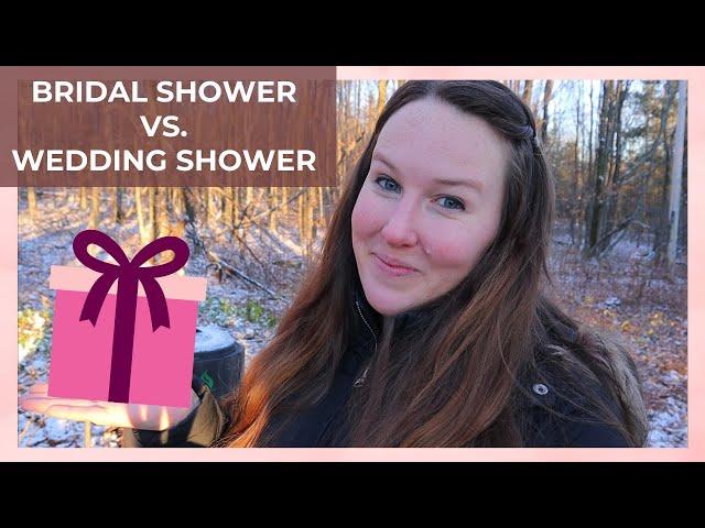 "WEDDING" Shower vs. "BRIDAL" Shower: What's the Difference? | Weddings 101