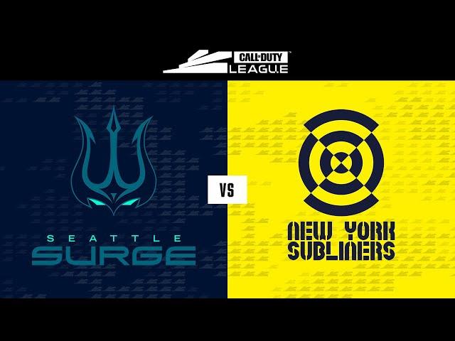 Seattle Surge vs New York Subliners | Stage III Week 2 — Paris Home Series | Day 3