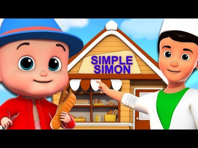 Simple Simon | Junior Squad Videos | Kindergarten Nursery Rhymes by Kids Tv