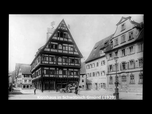 Alte Fotos Von Schwäbisch Gmünd / Schwäbisch Gmünd Einzigartige Aufnahmen 1910 - 1930