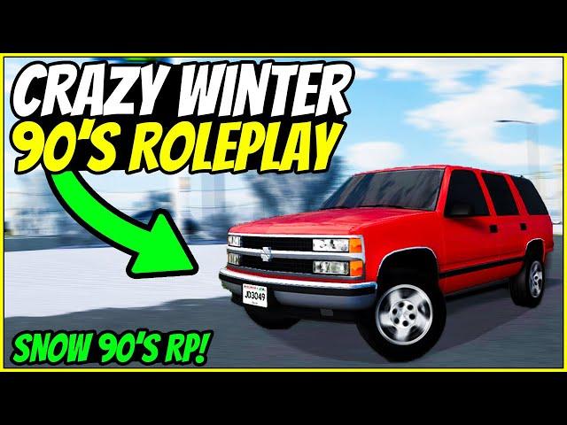 Crazy 90's WINTER ROLEPLAY!! - Greenville Roblox