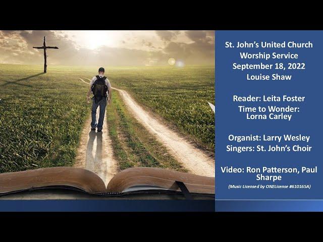 St. John's United Church - Kemptville, Ontario Live Stream