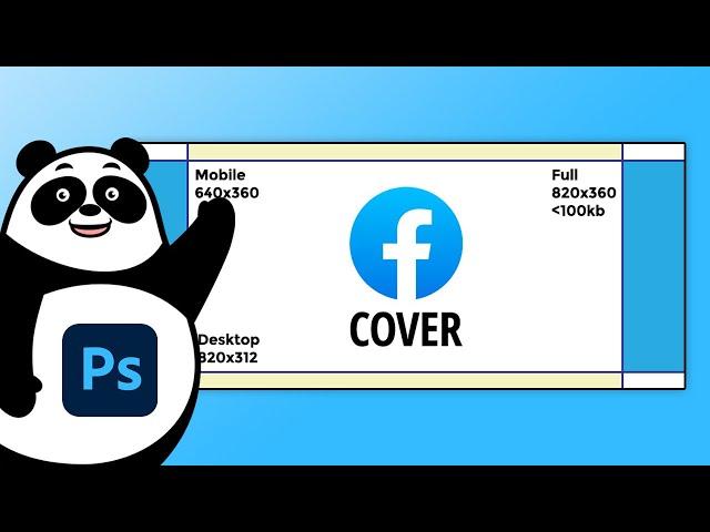 Facebook Cover Photo Dimensions and Export in Photoshop 2024