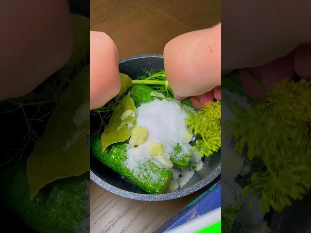 Молосольные огурцы