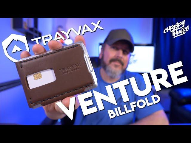 A modern bifold with traditional features | Trayvax Venture Billfold