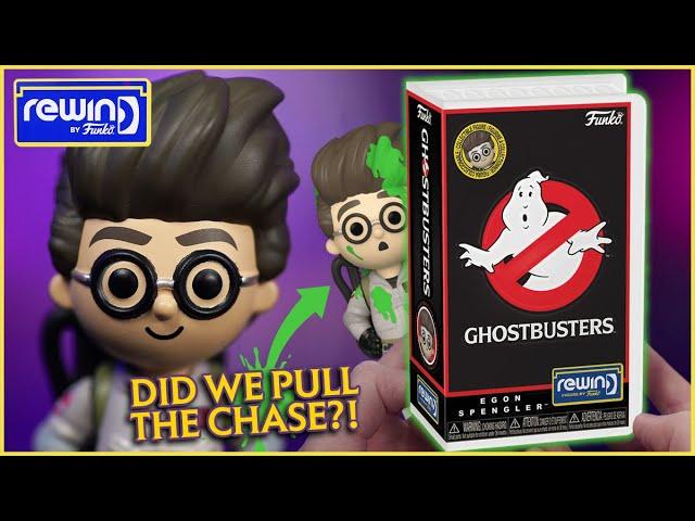 Unboxing Funko's new Ghostbusters Egon Spengler Rewind figure | DID WE PULL THE CHASE?!