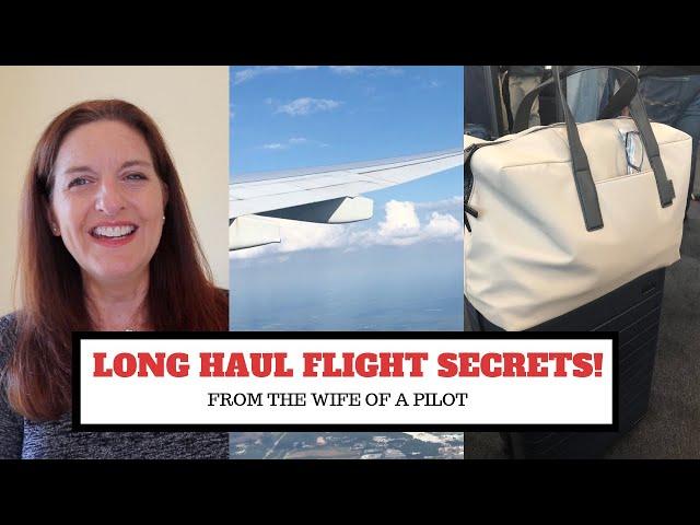 Long Haul Flight Tips While Flying Coach: From a Pilot's Wife