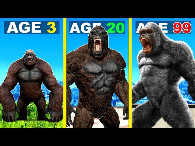 Surviving 99 YEARS As KING KONG In GTA 5 ...