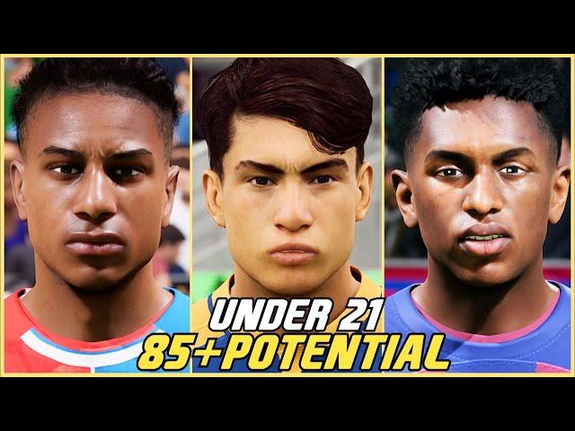 EA FC 24 - BEST YOUNG TALENTS! (REAL FACES)